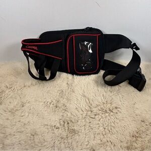 Avon Black and Red Waist Bag